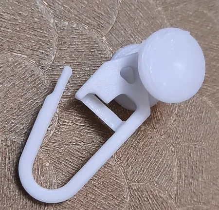 گیره پرده اطلس مدل at-100 بسته 100 عددی