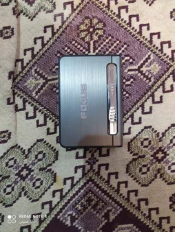 جعبه سیگار فوکاس مدل JD _ YH001 به همراه فندک