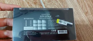 تجریه خرید پالت سایه چشم و هایلایتر گلدن رز مدل City Style