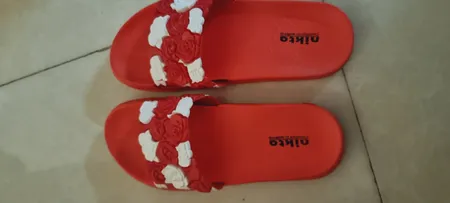 دمپایی زنانه نیکتا مدل K1-297-3gol-RD