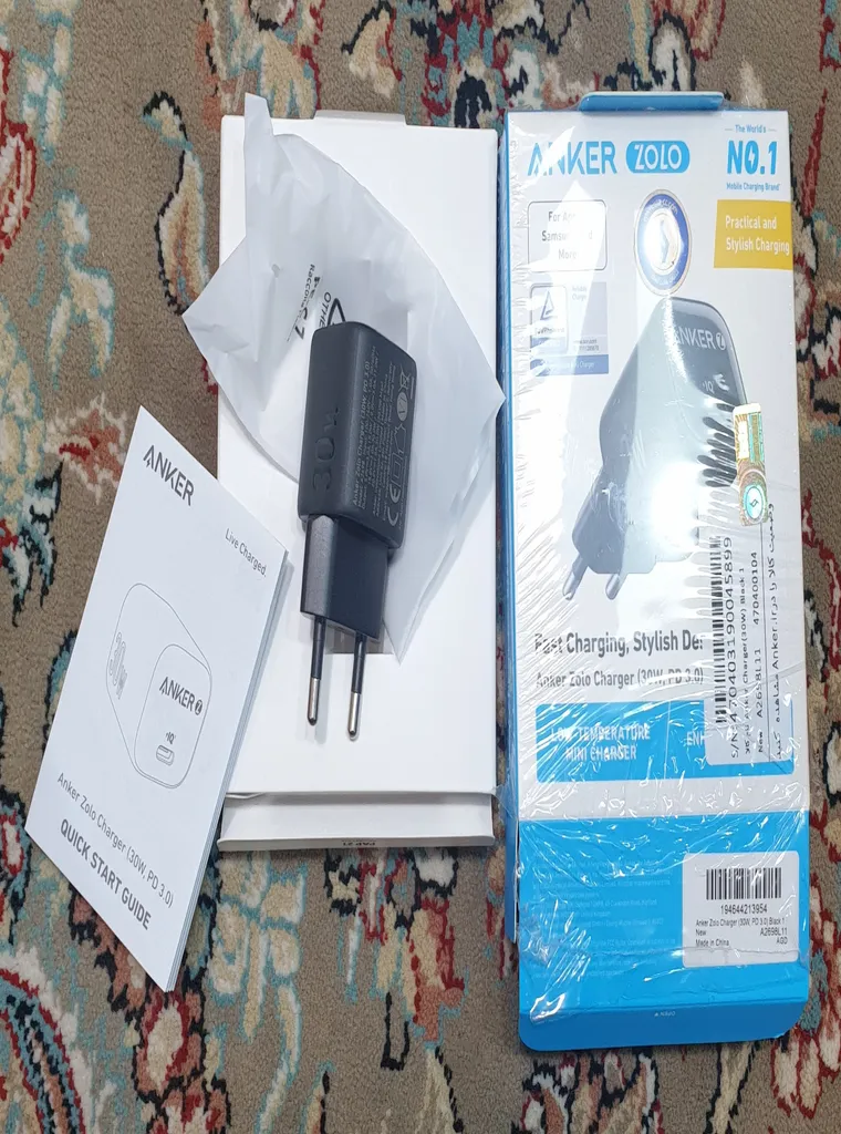 شارژر دیواری 30 وات انکر مدل Zolo A2698 EU