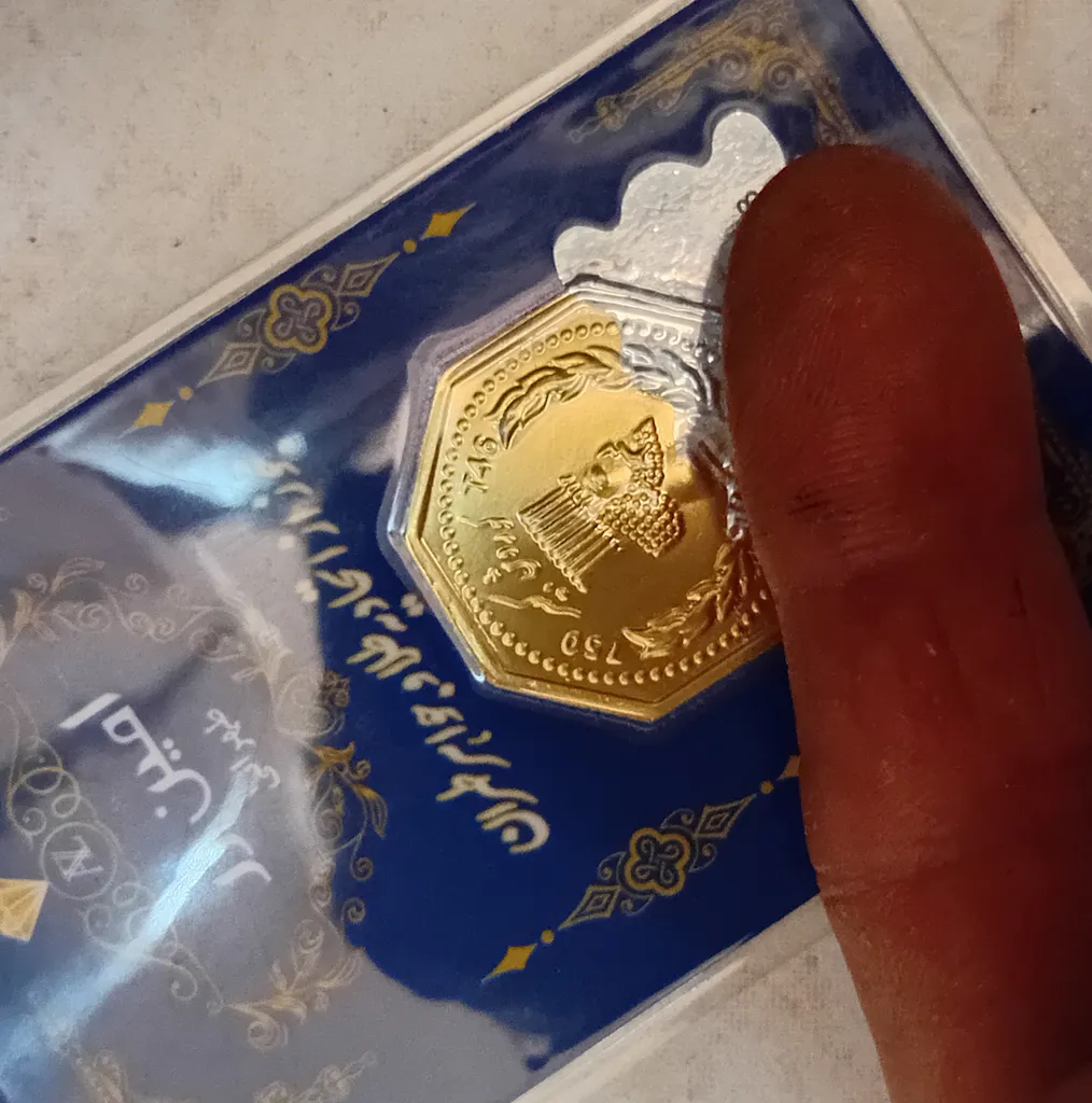 سکه گرمی طلا 18 عیار امین زر کد GL+1200