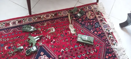 اسباب بازی جنگی مدل پادگان مجموعه 23 عددی