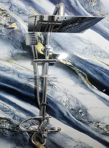 تجریه خرید علم دوش حمام ریکان مدل یونیورست استیل سوبان