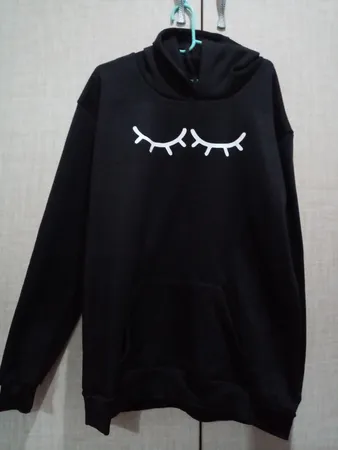 هودی زنانه طرح چشم کد 17099BW