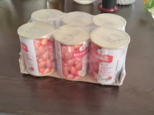 تجریه خرید کنسرو لوبیا چیتی با سس گوجه فرنگی شهدین - 370 گرم بسته 6 عددی