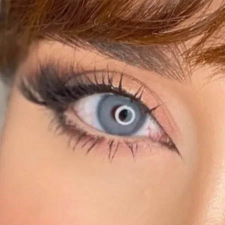 لنز چشم هرا مدل B رنگ آبی