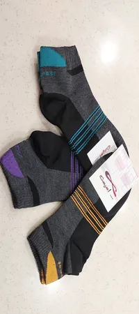 جوراب مردانه اسپست مدل کف کش ASP-VGO مجموعه 3 عددی