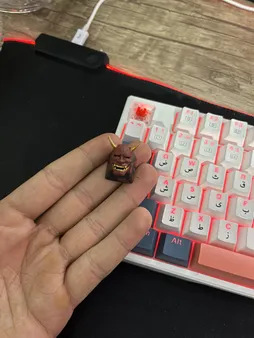 دکمه کیبورد مودی کت مدل ماسک سامورایی هانیا