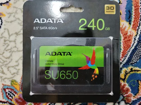 اس اس دی اینترنال SATA III ای دیتا مدل SU650 ظرفیت 240 گیگابایت