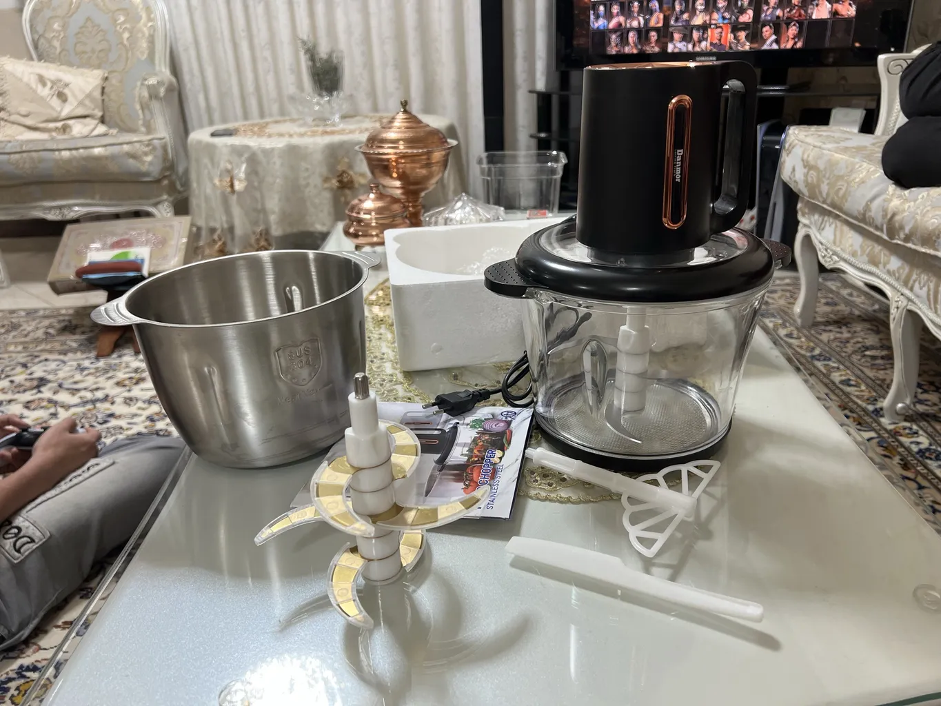 خردکن دانمور مدل DR-1010