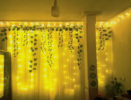 گل مصنوعی مدل  ریسه پتوس کد 3030 بسته 2 عددی