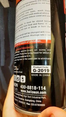 اسپری موتور شوی گتسان مدل A 245 حجم 650 میلی لیتر