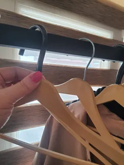 چوب لباسی طرح چوب بسته 6 عددی