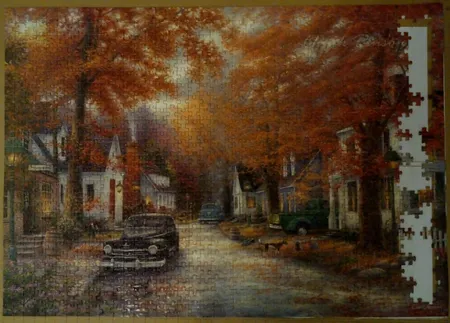 پازل 1000 تکه پازل ایران طرح پاییز