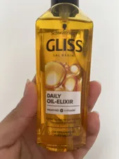 تجریه خرید روغن مو گلیس مدل Daily Oil حاوی روغن آرگان و ویتامین ای حجم 75 میلی لیتر