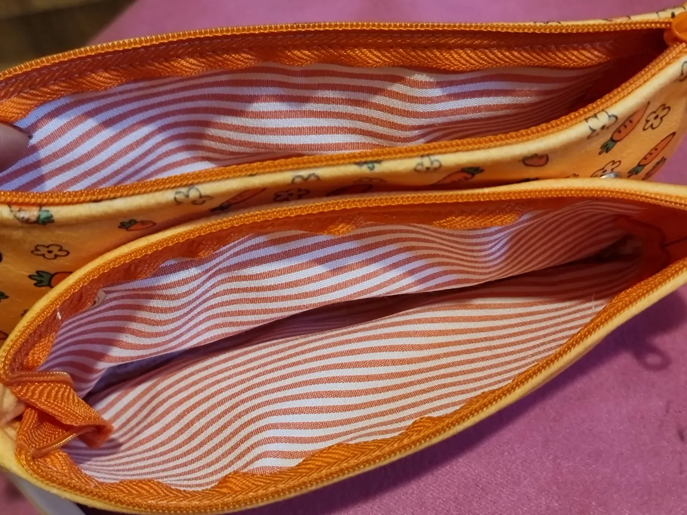 جامدادی طوطی دیزاین طرح هویج مدل دوقلو Milky-04