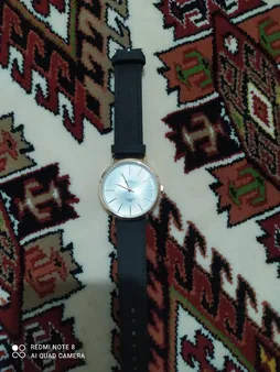 ساعت مچی عقربه ای مردانه آبی یو مدل P4-62