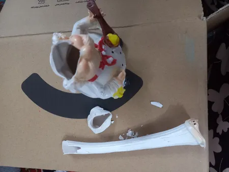 مجسمه آشپز کلاه بلند شیانچی مدل 020020224 مجموعه 4 عددی