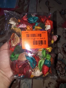 گل خشک بسته بندی مدل رنگارنگ