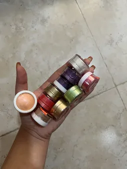 رنگ پودری صدفی رزین اپوکسی کد H-23 حجم 15میلی لیتر