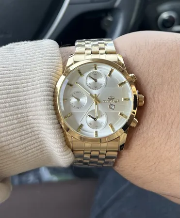 ساعت مچی عقربه‌ای مردانه  کوارتز الگانس مدل EMTS9090