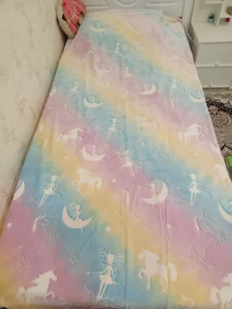 پتوی مسافرتی مدل شب نما سه بعدی سایز 155x210 سانتی متر