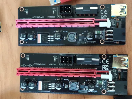 رایزر گرافیک تبدیل PCI EXPRESS X1 به X16 مدل VER009S