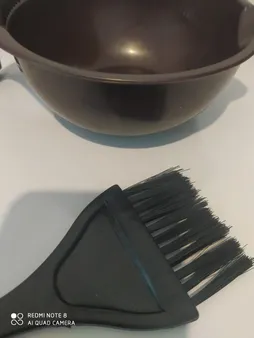 برس رنگ مو مدل A-01 به همراه کاسه رنگ مو مدل B-01