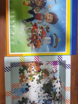 پازل 150 تکه ایران پازل طرح سگ های نگهبان