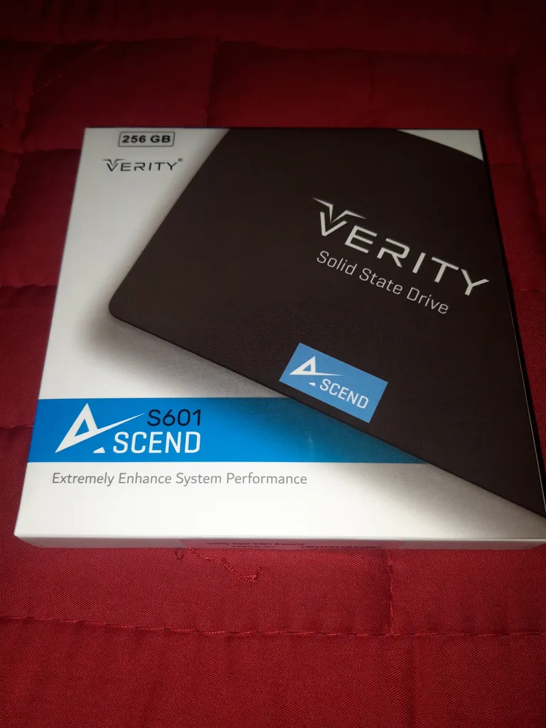 اس اس دی اینترنال وریتی مدل S601 ظرفیت 256 گیگابایت