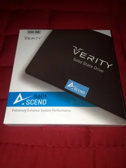 اس اس دی اینترنال وریتی مدل S601 ظرفیت 256 گیگابایت