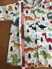 تجریه خرید پیراهن پسرانه طرح دایناسور کد 3535