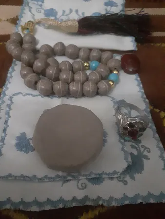 تسبیح مدل تربت کربلا کد 40001275