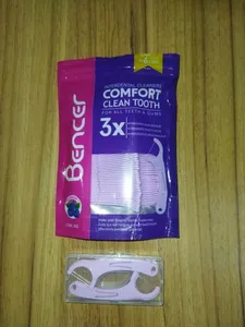 تجریه خرید نخ دندان بنسر مدل کمانی بسته 56 عددی