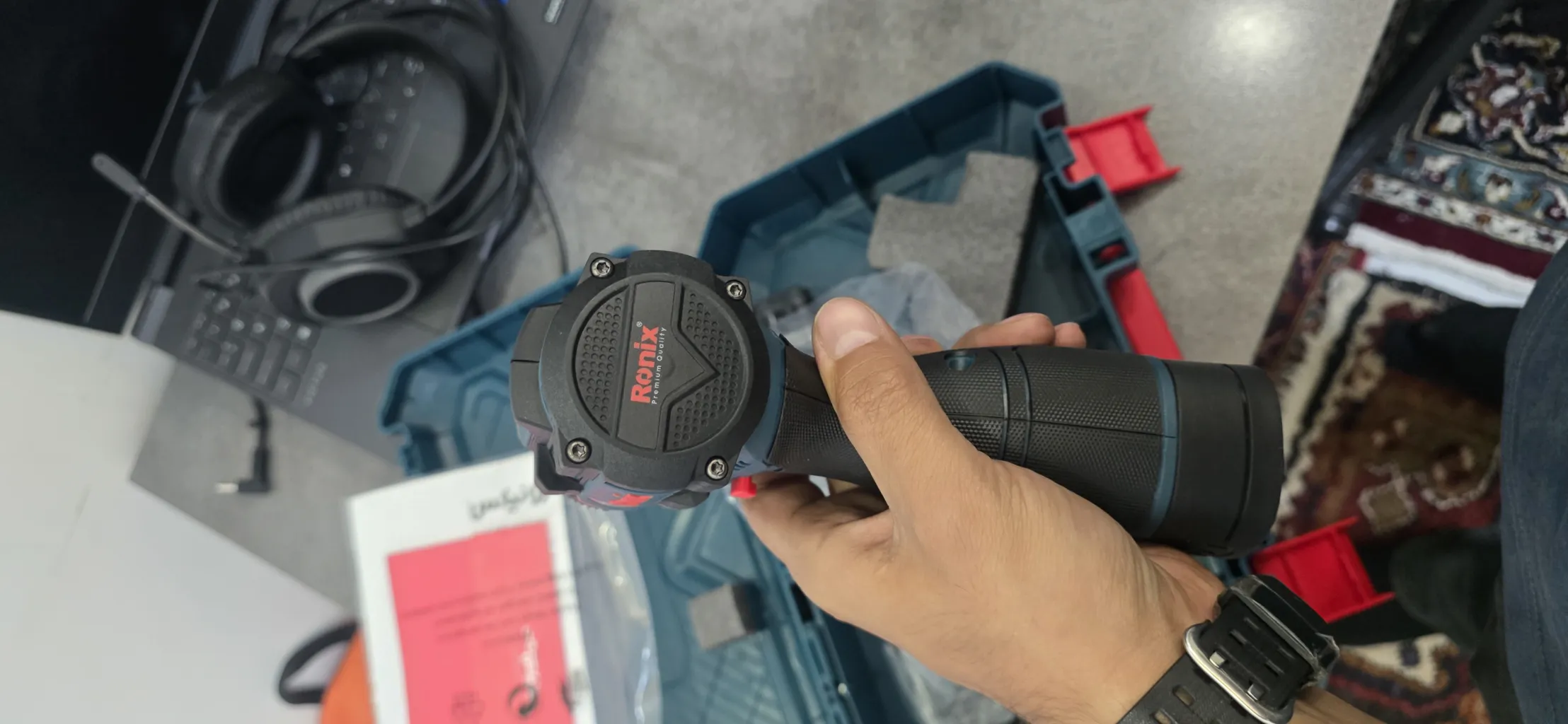 پیچ گوشتی شارژی رونیکس مدل 8669