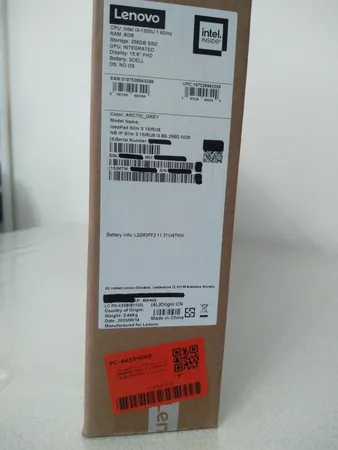 لپ تاپ 15.6 اینچی لنوو مدل IdeaPad Slim 3 15IRU8-i3 1305U-8GB LPDDR5-256GB SSD-TN