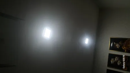 چراغ سقفی 16 وات شاهچراغ مدل صدرا طرح روکار مربع