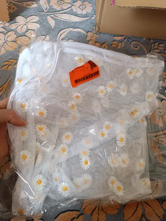 روسری زنانه مدل مینی اسکارف بابونه