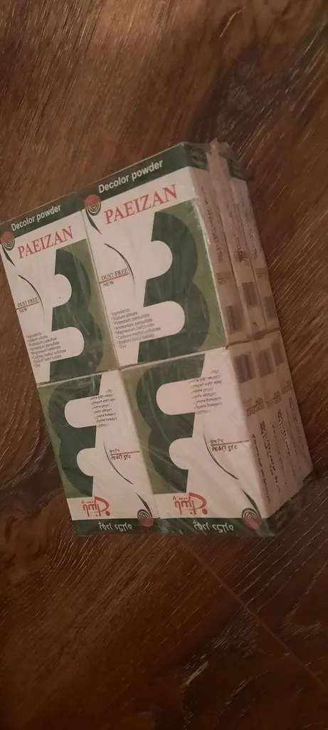 پودر دکلره پاییزان مدل HRZ وزن 20 گرم مجموعه 12 عددی