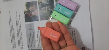 ماژیک علامت گذار مدل BOOW بسته 6 عددی