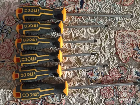 پیچ گوشتی اینکو مدل HKSD-0628  مجموعه 6 عددی