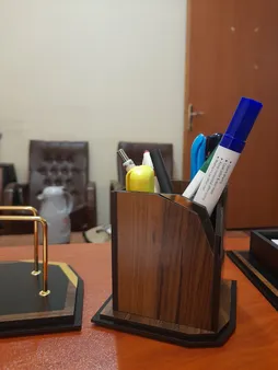 ست لوازم اداری رومیزی مدل آونگ دکو A707 مجموعه 10 عددی