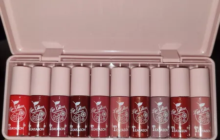 رژ لب مایع تی ایاسون مدل میوه ای مجموعه 10 عددی