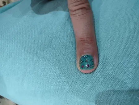 ست اسباب بازی لوازم آرایشی طرح خرگوش مدل استمپر ناخن