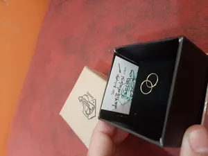 تجریه خرید گوشواره طلا 18 عیار زنانه با طرح حلقه ای ساده مدل DK458