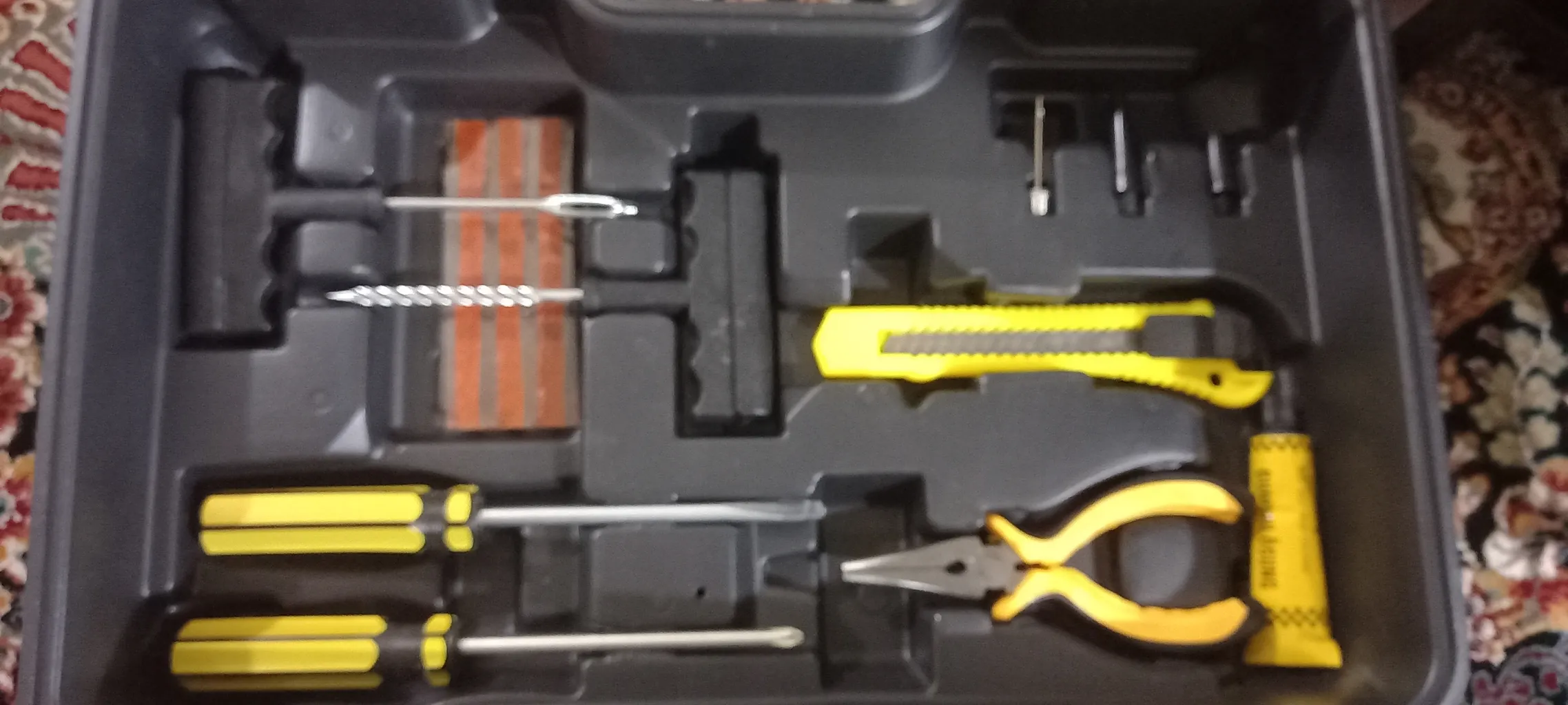 پمپ باد فندکی دلیکس مدل DLZRD12 مجموعه 15 عددی