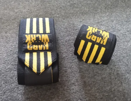 زانوبند بدنسازی مدل KHD120 بسته 2 عددی