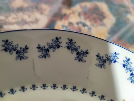 سرویس غذاخوری 29 پارچه چینی زرین ایران سری نئوکلاسیک مدل فرانسیس درجه عالی