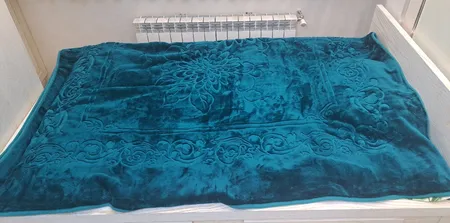 پتو گلبافت مدل برجسته سایز 240×220 سانتی متر